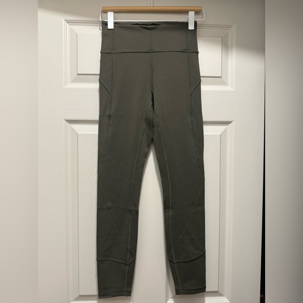 Lululemon Hunter Green Leggings